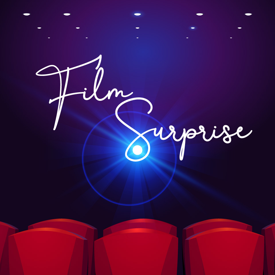 Visuel pour annoncer un film surprise